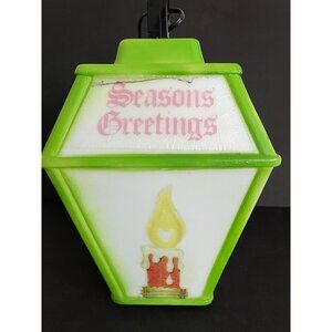 RARE VTG 1973 Christmas Blow Mold Hanging Lantern Empire Carolina Enterprises